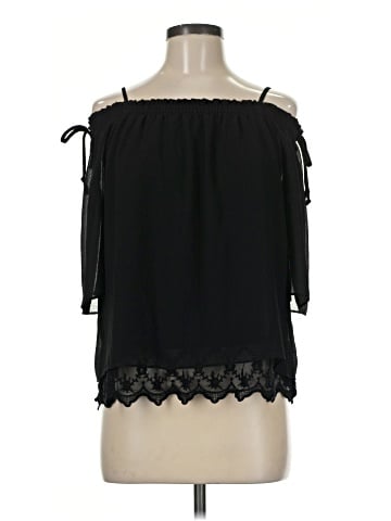 Iz Byer 3/4 Sleeve Blouse (view 1)