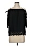 Iz Byer 100% Polyester Black 3/4 Sleeve Blouse Size M - photo 1