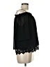 Iz Byer 100% Polyester Black 3/4 Sleeve Blouse Size M - photo 4