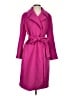 Ann Taylor Solid Pink Purple Coat Size S - photo 1