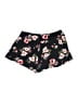 Eye Candy Floral Black Shorts Size 1X - photo 2