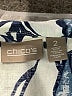 Chico's Print Blue 3/4 Sleeve Blouse Size Lg (2) - photo 7