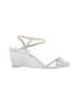 Badgley Mischka Silver Wedges Size 8 - photo 1