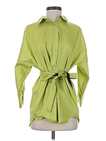 Foxcroft 3/4 Sleeve Button-Down Shirt (view 1)