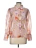 Bailey 44 Floral Pink Long Sleeve Blouse Size L - photo 1