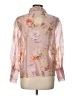 Bailey 44 Floral Pink Long Sleeve Blouse Size L - photo 2