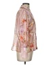 Bailey 44 Floral Pink Long Sleeve Blouse Size L - photo 4
