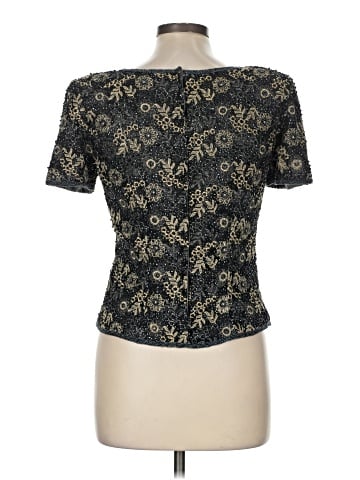 Papell Boutique Evening Short Sleeve Top (view 2)