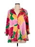 Umgee 100% Polyester Pink 3/4 Sleeve Blouse Size 1X - photo 1