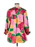 Umgee 100% Polyester Pink 3/4 Sleeve Blouse Size 1X - photo 2