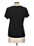 NY Collection Black Short Sleeve Top Size L - photo 2