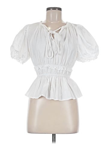 Moon River Short Sleeve Blouse (view 1)
