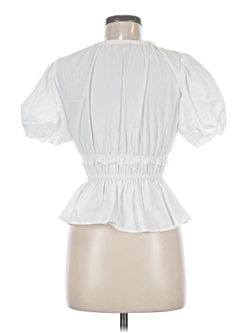 Moon River Short Sleeve Blouse (view 2)