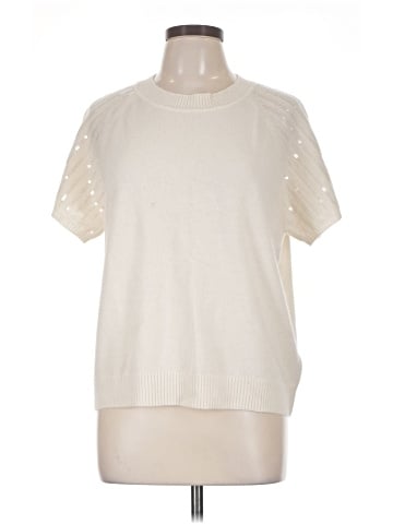 Minnie Rose Cashmere Pullover Sweater (view 1)