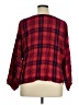 IMAN 100% Rayon Red 3/4 Sleeve Blouse Size 1X - photo 2