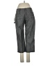 Iz Byer 100% Polyester Houndstooth Gray Dress Pants Size 3 - photo 2