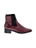 Bernardo 100% Leather Burgundy Ankle Boots Size 8 1/2 - photo 1