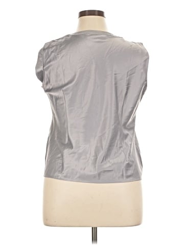 JM Collection Sleeveless Blouse (view 2)