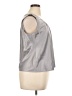 JM Collection Silver Sleeveless Blouse Size 14 - photo 4