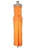 Ramy Brook 100% Polyester Color Block Orange Jumpsuit Size L - photo 1