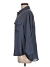 Pleione 100% Polyester Gray 3/4 Sleeve Blouse Size M - photo 5
