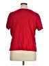 Cathy Daniels 100% Cotton Red Short Sleeve Top Size XL - photo 2