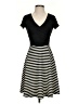 Gilli Stripes Black Casual Dress Size S - photo 1