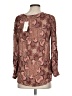 Johnny Was Paisley Brown Long Sleeve Blouse Size XS - photo 2