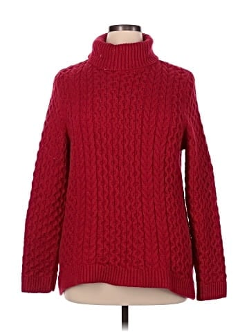 Lands' End Turtleneck Sweater (view 1)