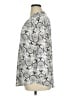 JM Collection Paisley Silver 3/4 Sleeve Blouse Size XL - photo 5