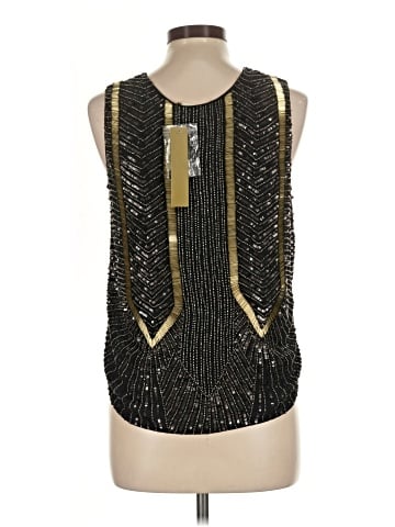Nicole Miller Sleeveless Silk Top (view 2)