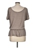 Express Brown Short Sleeve Top Size L - photo 2