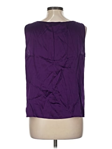 St. John Sleeveless Silk Top (view 2)