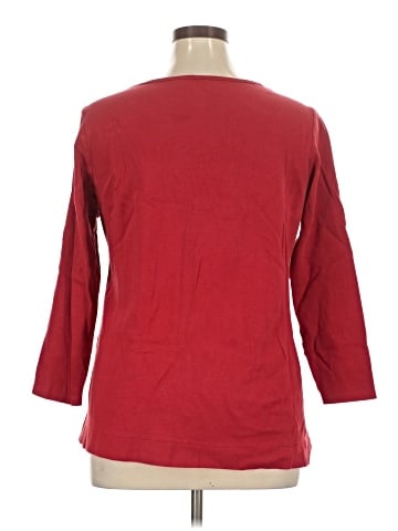 Liz Claiborne 3/4 Sleeve T-Shirt (view 2)
