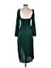 Wilfred 100% Polyester Green Cocktail Dress Size 4 - photo 2