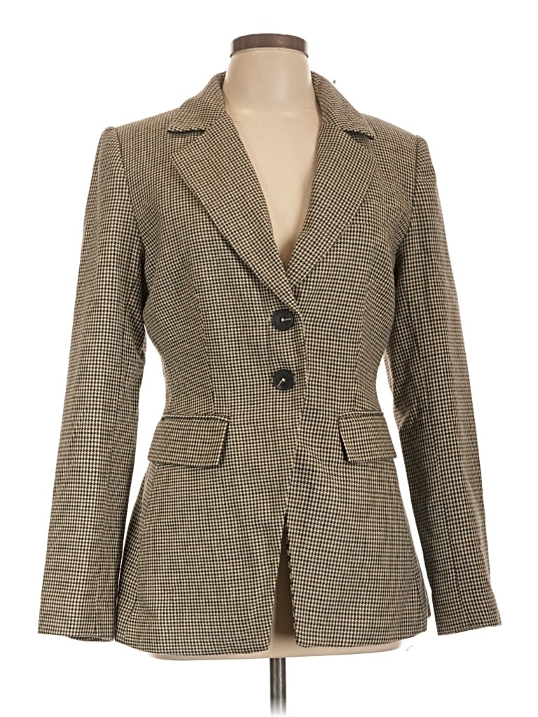 Pre-owned Reformation Blazer Jacket In Brown