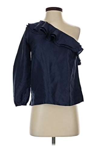J.Crew 3/4 Sleeve Silk Top (view 1)