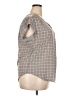 Fun2Fun 100% Polyester Gray Short Sleeve Blouse Size XXL - photo 4