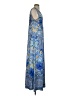 One World Paisley Blue Casual Dress Size S - photo 4