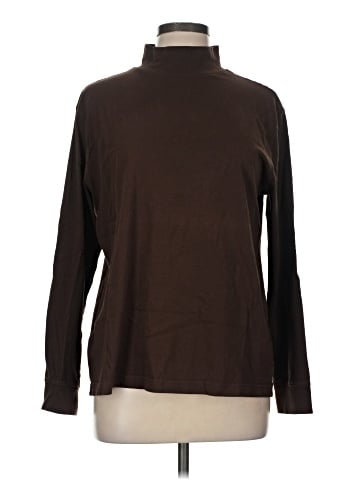 Lands' End Long Sleeve Turtleneck (view 1)