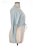 Wild Fable 100% Polyester Blue Long Sleeve Top Size XL - photo 4