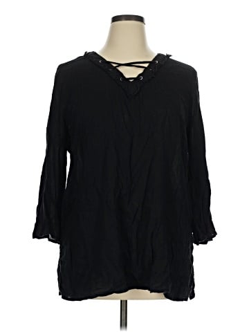 New Directions 3/4 Sleeve Blouse (view 1)