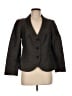Armani Collezioni Chevron-herringbone Brown Blazer Size 8 - photo 1