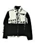 The North Face 100% Polyester Graphic Black Track Jacket Size L (youth) - photo 1
