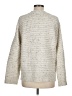 Madewell Metallic Silver Pullover Sweater Size M - photo 2