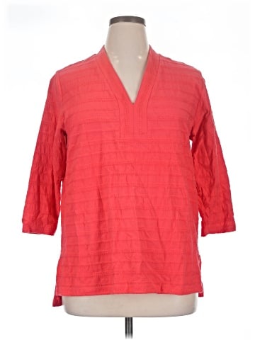 Lands' End 3/4 Sleeve T-Shirt (view 1)