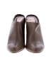 Gap 100% Leather Brown Mule/Clog Size 8 - photo 2