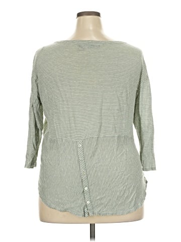 Adrienne Vittadini 3/4 Sleeve T-Shirt (view 2)