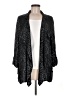 Diane von Furstenberg 100% Silk Silver Coat Size 6 - photo 1