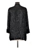 Diane von Furstenberg 100% Silk Silver Coat Size 6 - photo 2